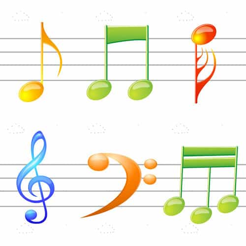 Musical Notes Icon Pack